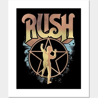 Rush vintage Posters and Art